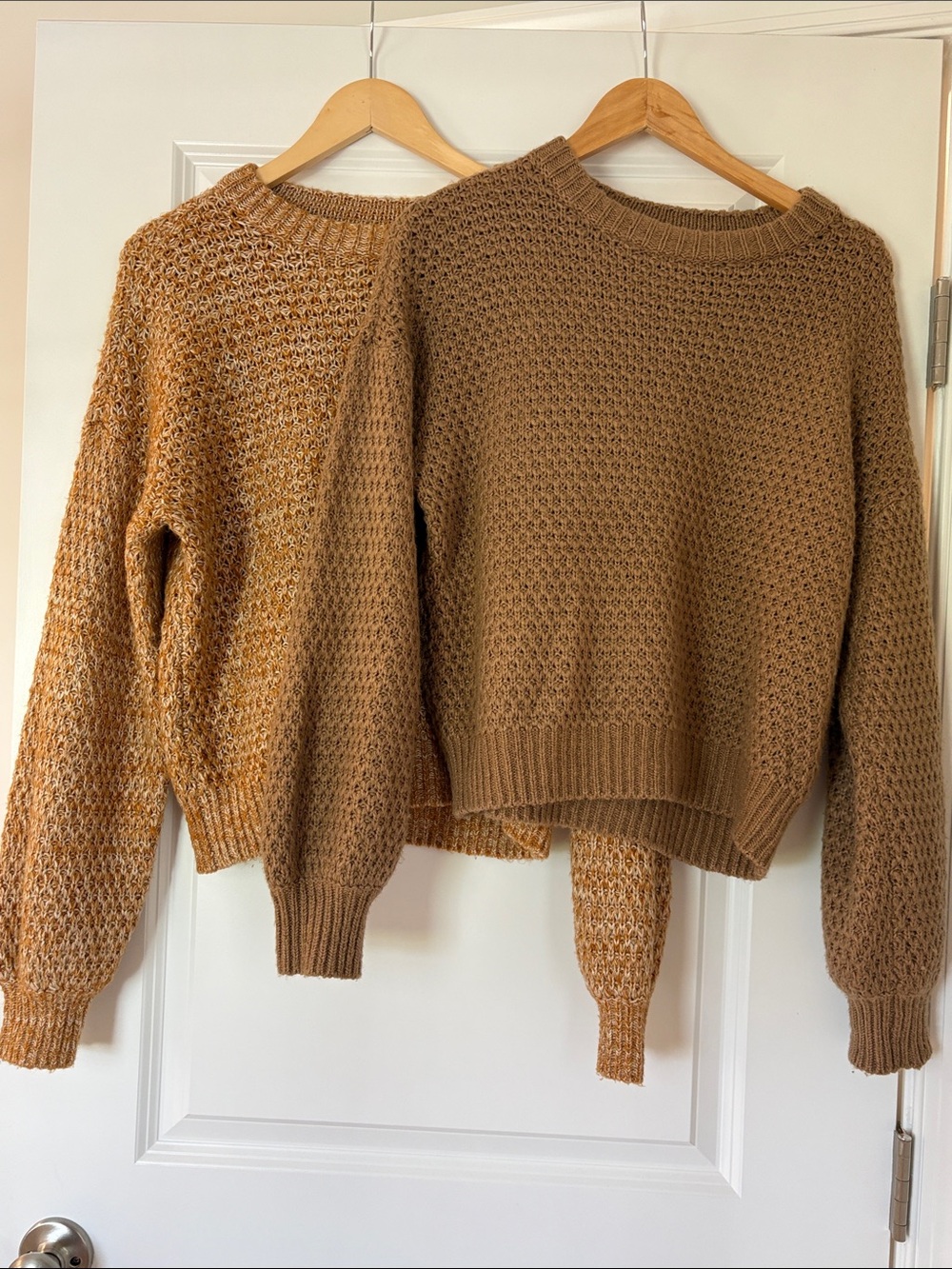 2 Abercrombie & Fitch Cozy Crewneck Sweaters
